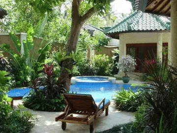 Relax by your own private pool at Bali Emerald Villas Sanur
