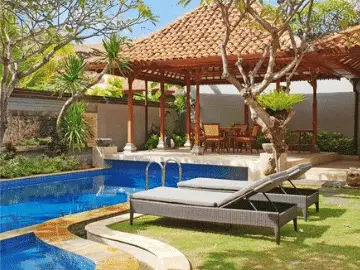 Relax and enjoy your private pool at Sudamala Suites and Villas Sanur