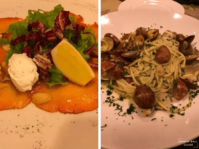 Italian restaurant in Sanur Trattoria Sanur