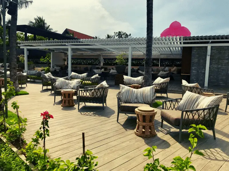 Fairmont Sanur beachfront dining Best resorts in Sanur Bali